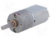 Motor DC, 6V DC, 2.9A, 470rot./min, POLOLU, 31:1 METAL GEARMOTOR 20DX41L MM 6V CBE