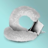 Catuse cu Plus Love Cuffs pentru Maini, Alb