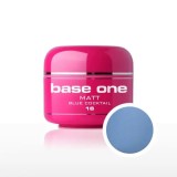 Gel UV Silcare Base One Matt - Blue Cocktail 16, 5g