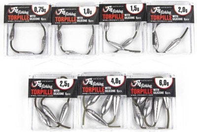 Set Plumbi Culisanti Filfishing Torpilie, 7gr, 5buc/cutie foto