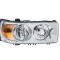 Far DAF CF, 2001-2006; LF, 2001-2006; XF, 2002-10.2005; XF, 10.2005-, partea Dreapta, DEPO, 24V; H1+H7+P21W+W5W; manual; halogen
