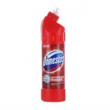 Dezinfectant pentru Toaleta Domestos Red Power, 750 ml, Parfum Fresh, Dezinfectant Anticalcar, Dezinfectant Lichid Anticalcar pentru Baie, Dezinfectan