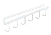 Suport căni pentru dulap, 6 c&acirc;rlige, alb, 27 cm, Oem
