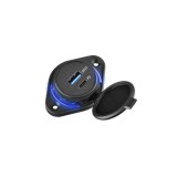 Mufa panou USB QC3.0 + PD Cod: QT037-2 Automotive TrustedCars