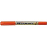 Marker pentru tabla de scris ARTLINE 541T, doua capete - varfuri rotunde 0. 4mm/1. 0mm - portocaliu