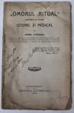 Omorul ritual - Virgil Ciobanu - 1924 - dedicație și autograf