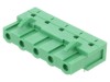 Regletă de Conexiuni Deconectabilă 7,62mm 5 Piste Soclu Mamă