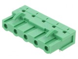 Regletă de Conexiuni Deconectabilă 7,62mm 5 Piste Soclu Mamă