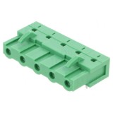 Regletă de Conexiuni Deconectabilă 7,62mm 5 Piste Soclu Mamă