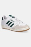 adidas Originals sneakers din piele Continental 80 Stripes culoarea alb, JQ6425