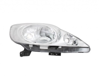 Far Peugeot 107 (P) 09.2005-05.2012, Dreapta, tip bec H4, electric, fara motoras, ECE, Depo, 6206-74, 811100H030 foto