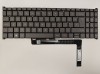 Tastatura Laptop, Acer, TravelMate P2 TMP216-51, TMP216-51G, iluminata, gri, layout UK