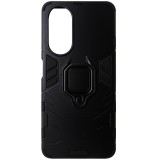 Husa spate Armor cu inel, neagra, pentru Oppo A98