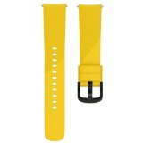 Cumpara ieftin Curea silicon, compatibila Samsung Galaxy Watch Active 2, telescoape Quick Release, Galben, Very Dream