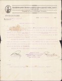 A2005 Semnătură olografă Octavian Rusu vicepreședinte ASTRA, 1927, Sibiu, pe act cu antet ASTRA