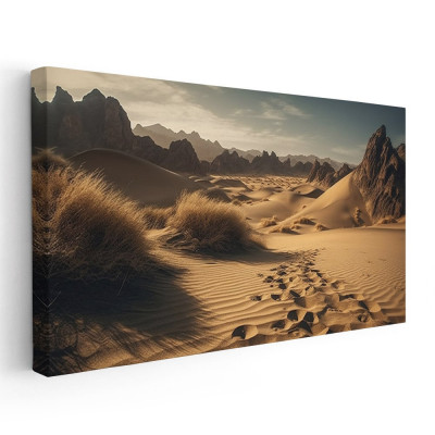 Tablou peisaj desert Tablou canvas pe panza CU RAMA 30x60 cm foto