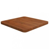 VidaXL Blat de masă pătrat maro &icirc;nchis 40x40x2,5 cm lemn stejar tratat