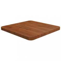 vidaXL Blat de masă pătrat maro &icirc;nchis 40x40x2,5 cm lemn stejar tratat