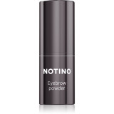 Notino Make-up Collection Eyebrow powder pudră pentru spr&acirc;ncene Warm brown 1,3 g