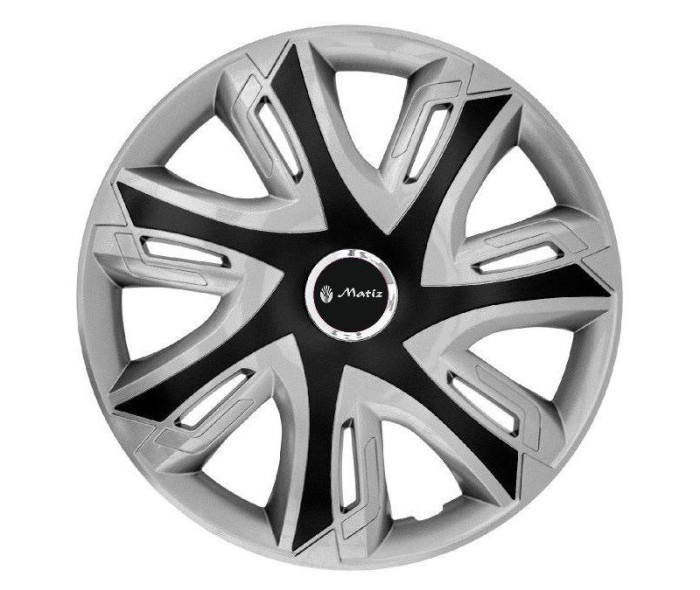 Set 4 Capace Roti pentru Matiz, model Supernova Mix