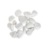 Pietre decorative 1kg, Alb, ATU-081945, Oem