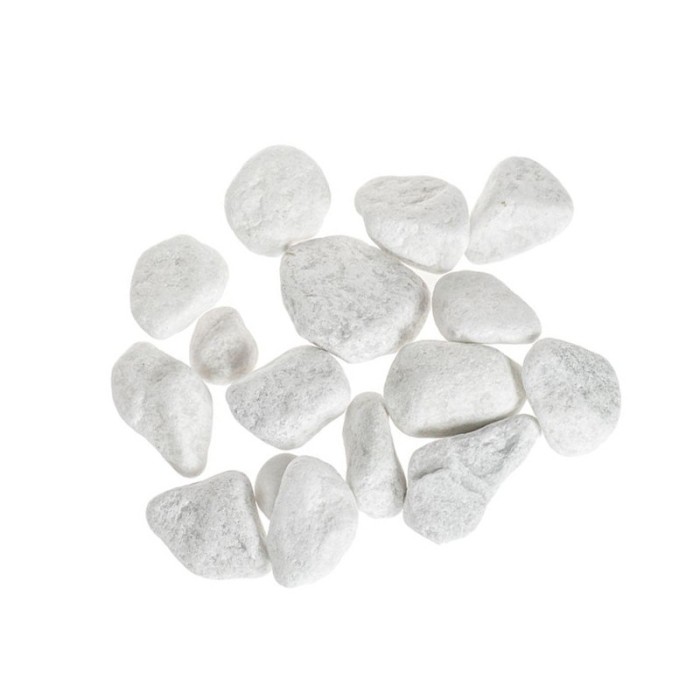 Pietre decorative 1kg, Alb, ATU-081945
