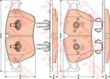 Set placute frana,frana disc MERCEDES R-CLASS (W251, V251) (2006 - 2016) TRW GDB1794