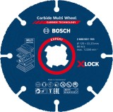 Bosch Disc taiere Expert Carbide Multi Wheel cu X-Lock, 125x22.23 mm ProAdvanced PowerfulTools