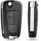 Cheie cu Cip si Telecomanda Opel Vectra C Signum cu 3 Butoane