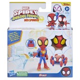 SPIDEY PRIETENII EXTRAORDINARI SET FIGURINA SPIDEY 10CM SI ACCESORII, SPIDER-MAN