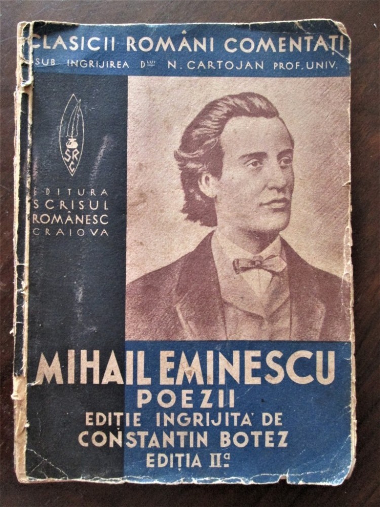 Mihai Eminescu Poezii Carte Veche Perioada Interbelica Okazii Ro