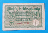 50 Pfennig - Bancnota veche anii 1930 Germania nazista