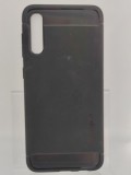 Husa Matte TPU Spigen Samsung Galaxy A50., Negru