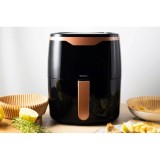 Friteuza cu aer cald, 7 programe automatice ecran LCD, capacitate 4.5 litri 1400 W, Klausberg