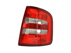 Stop tripla lampa spate dreapta (Semnalizator alb, culoare sticla: rosu) SKODA FABIA LIMUZINA COMBI 1999-2004 foto