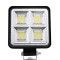 Proiector Auto Patrat, 48SMD 3030,144W, 4000 Lumeni,12-24 V