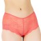 Chilot brazilian tip boxer dantelă C1211 - M - Roz somon