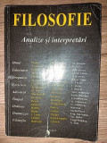 Filosofie Analize si interpretari- M. Florian, C. Noica