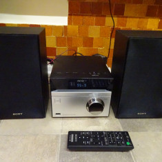 Minisistem audio Sony CMT-S20B, CD Player, tuner FM, USB,dab+