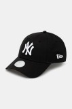 New Era șapcă 12122741-BLKWHI