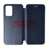 Husa Flip Xiaomi Redmi 10, Midnight Blue, Protectie Integrala
