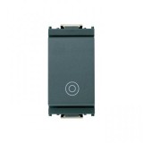 Vimar 16080 Buton cu revenire, 10A, 250V, 1P NO, gri antracit