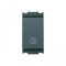 Vimar 16080 Buton cu revenire, 10A, 250V, 1P NO, gri antracit