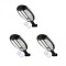 Комплект 3 соларни лампи 100 LED SMD, BZRSH, 30W, сензор за движение, дистанционно управление, 3 режима на светене, бутон ON/OFF