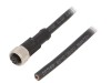 Cablu M12 PIN: 8 drept 2m - 30VAC 2A