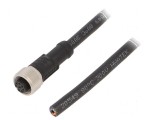 Cablu M12 PIN: 8 drept 2m - 30VAC 2A