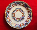 FRUCTIERA DIN PORTELAN, DECORATA MANUAL D34CM
