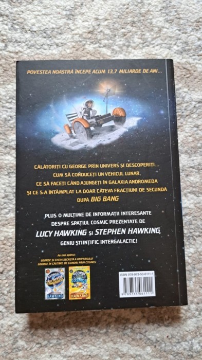 GEORGE SI BIG BANGUL de LUCY si STEPHEN HAWKING