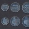 OLANDA █ SET COMPLET DE MONEDE █ 5+10+25 Cents +1 +2 1/2 +5 Gulden 1990-2000 UNC