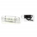 LAMPA GABARIT LED 716 W97.3, 12V-24V, POZITIE ALB WAS 43418